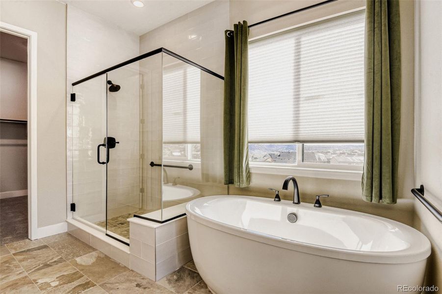 Furnished interior view inside a new home in Hillside at Castle Rock, Castle Rock (Image 14).