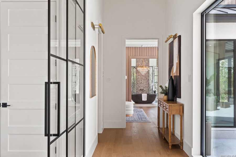 Furnished interior view inside a new home in , San Antonio (Image 14).