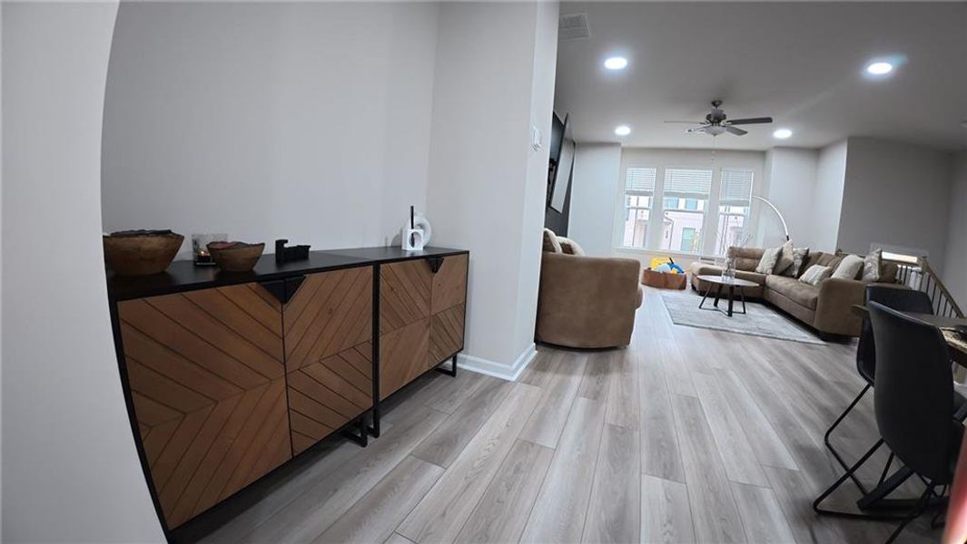 Furnished interior view inside a new home in , Lawrenceville (Image 15).