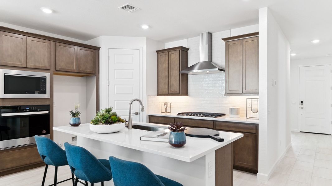 Furnished interior view inside a new home in Desert Moon Estates, Buckeye (Image 7).