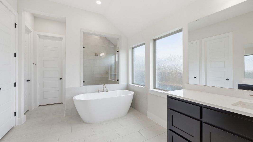 Furnished interior view inside a new home in The Parks at Wilson Creek, Celina (Image 14).