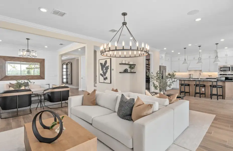 Representative furnished interior of a home built from the Scarlett by Pulte Homes in Waypointe, Port Orange (Image 20).