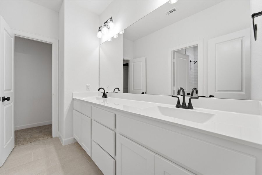 Furnished interior view inside a new home in Green Meadows, Celina (Image 12). Furnished interior view inside a new home in Green Meadows, Celina (Image 12).