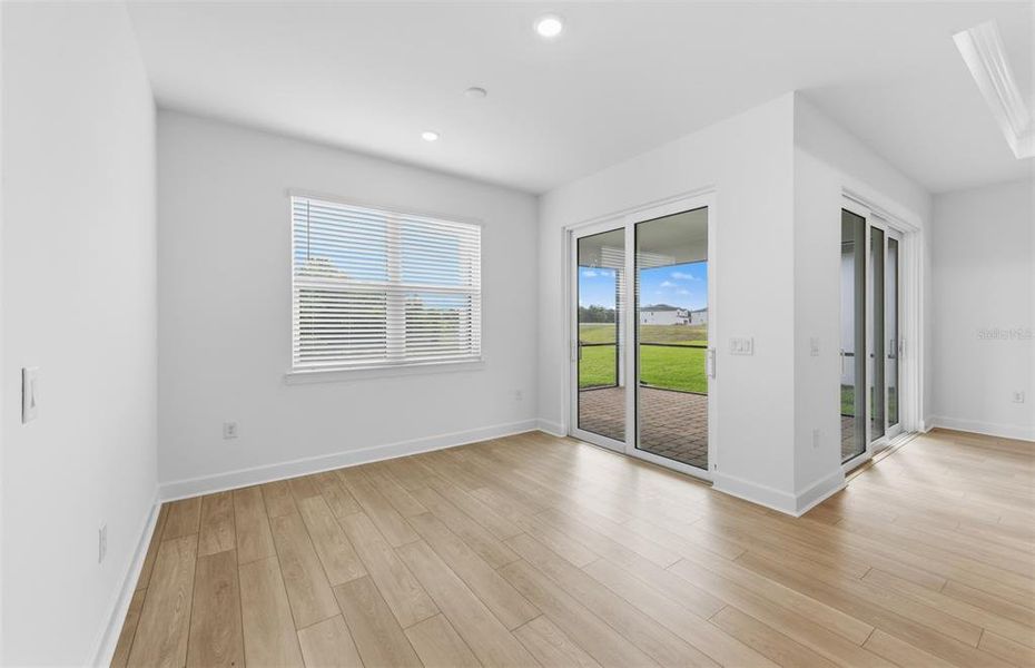 Spacious, unfurnished interior of a new home in Reagan Landing, Bradenton (Image 28). Spacious, unfurnished interior of a new home in Reagan Landing, Bradenton (Image 28).