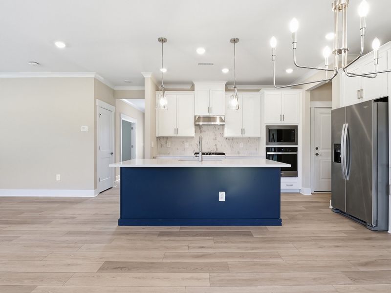 Furnished interior view inside a new home in Watkins Glen, Raleigh (Image 3).