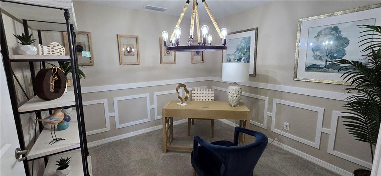 Furnished interior view inside a new home in , Venice (Image 8). Furnished interior view inside a new home in , Venice (Image 8).