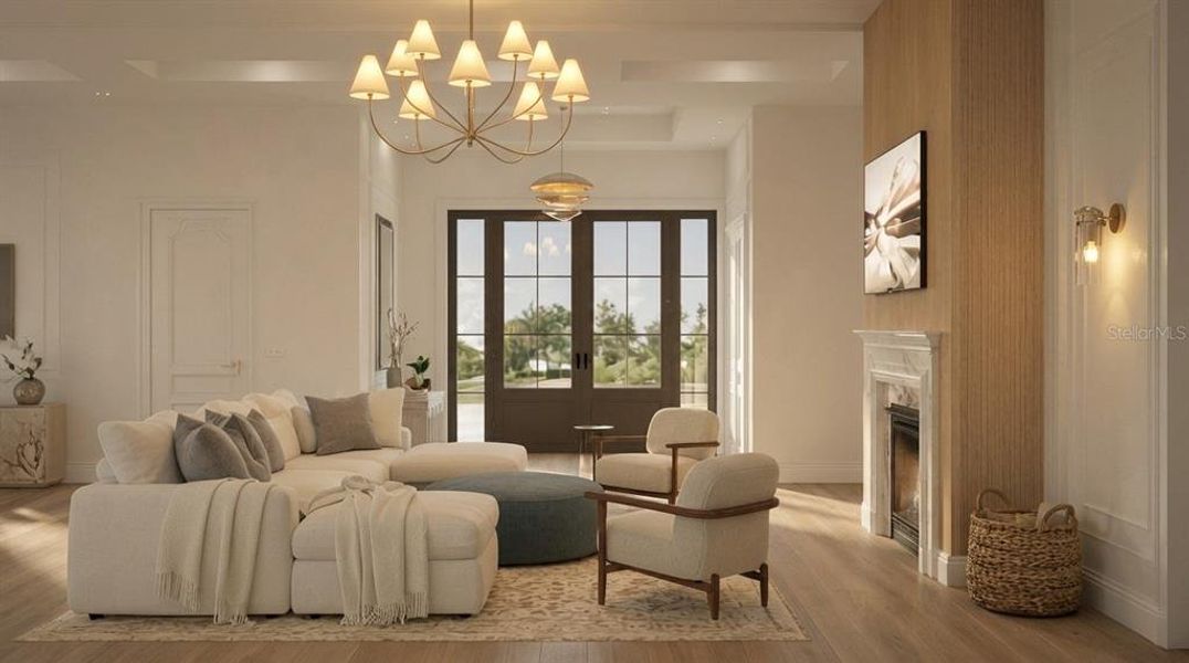 Furnished interior view inside a new home in Briley Farm, Oakland (Image 5). Furnished interior view inside a new home in Briley Farm, Oakland (Image 5).