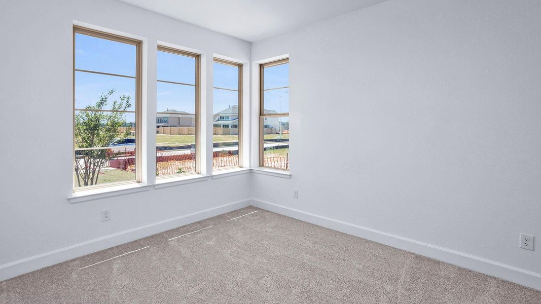 Spacious, unfurnished interior of a new home in Everly, Tomball (Image 10).