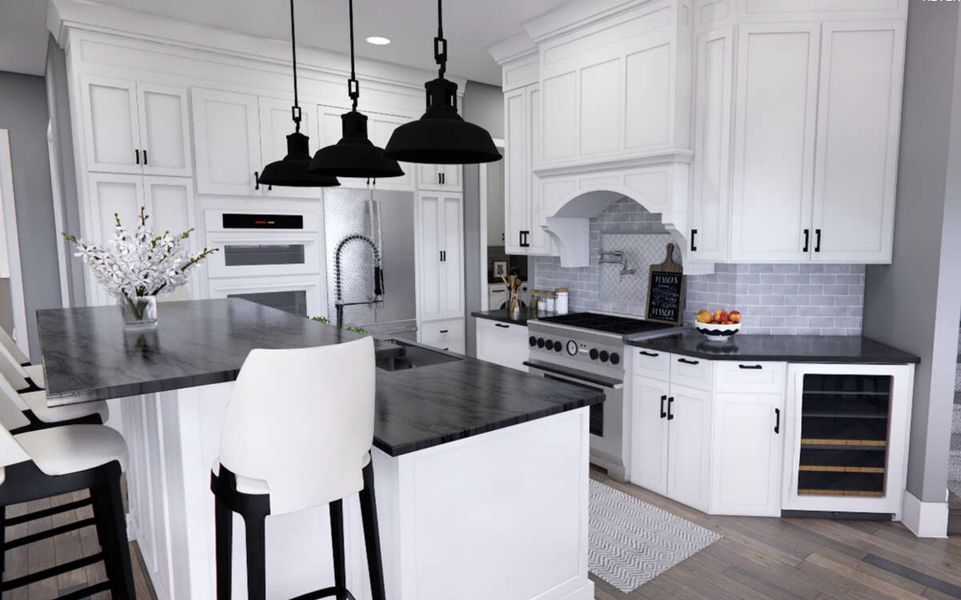 Representative furnished interior of a home built from the Milton by Zeal Home Builders in Patti Lynn Hills, Paradise (Image 6).