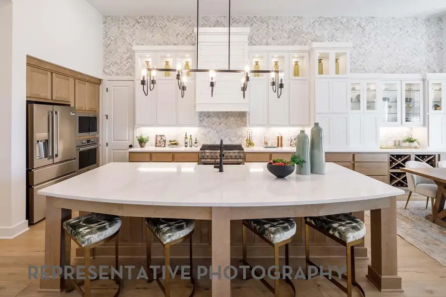 Furnished interior view inside a new home in Briarley, Montgomery (Image 3).