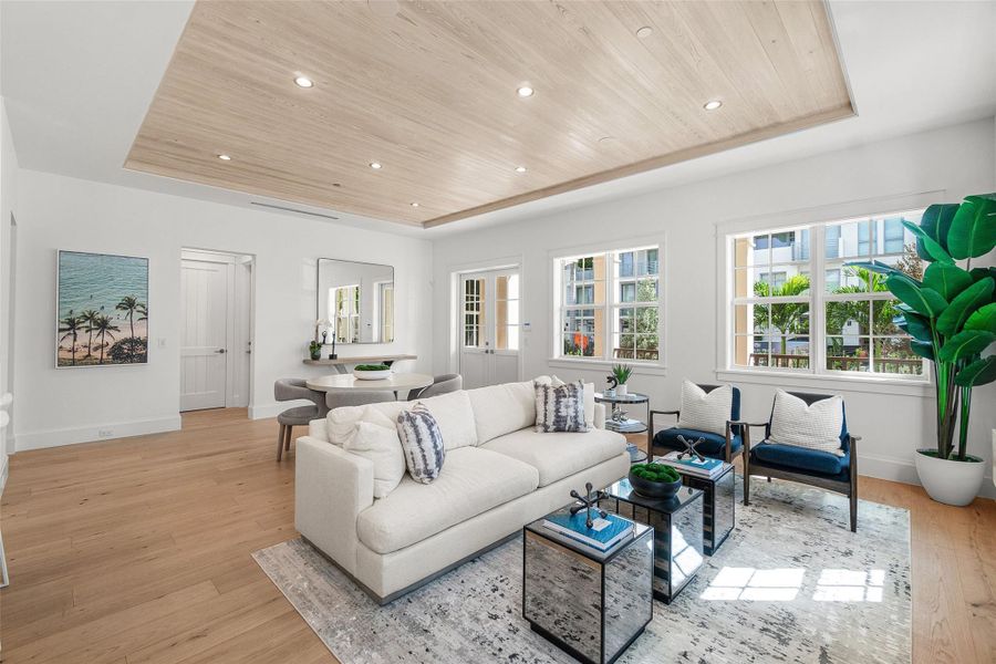 Furnished interior view inside a new home in , Delray Beach (Image 30). Furnished interior view inside a new home in , Delray Beach (Image 30).