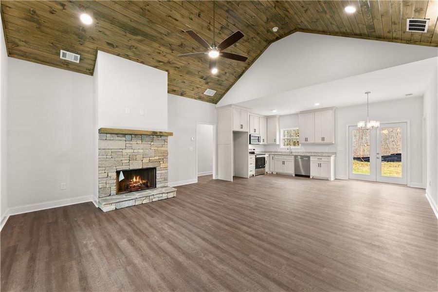 Spacious, unfurnished interior of a new home in , Cleveland (Image 19).