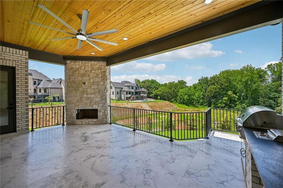 Exterior details and patio area of a home in , Buford (Image 30). Exterior details and patio area of a home in , Buford (Image 30).