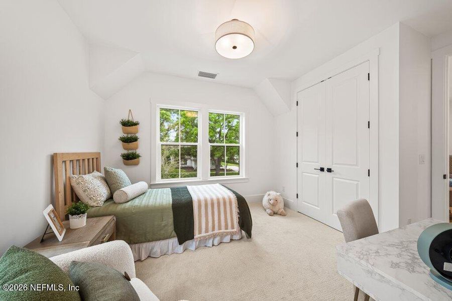 Furnished interior view inside a new home in , Jacksonville (Image 53).