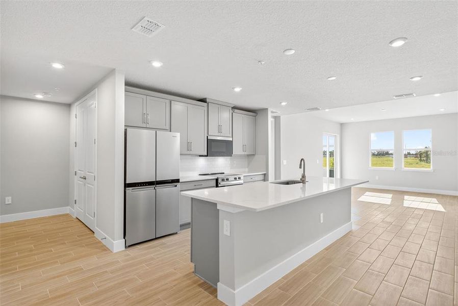 Furnished interior view inside a new home in Wellen Park, Venice (Image 9).