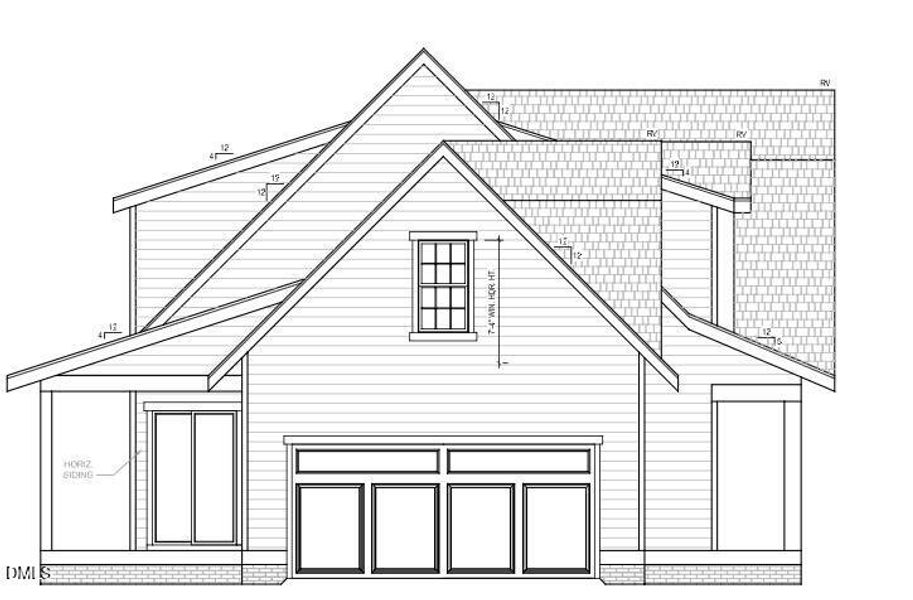 Left side elevation Left side elevation