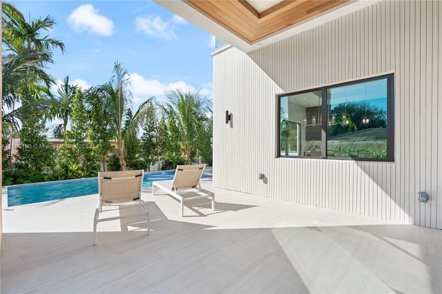Furnished interior view inside a new home in , Surfside (Image 28).