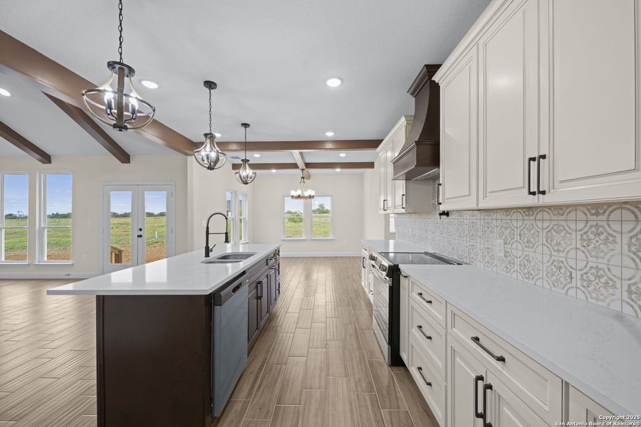 Furnished interior view inside a new home in , Floresville (Image 12).