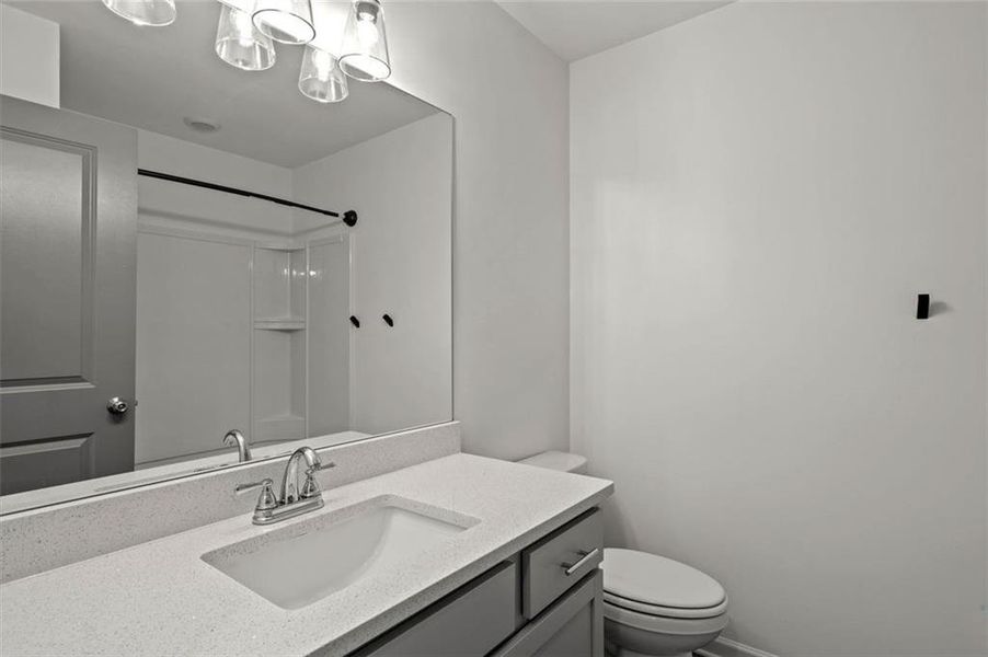 Furnished interior view inside a new home in , Auburn (Image 13).