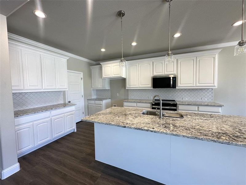 Furnished interior view inside a new home in , Cleburne (Image 6). Furnished interior view inside a new home in , Cleburne (Image 6).