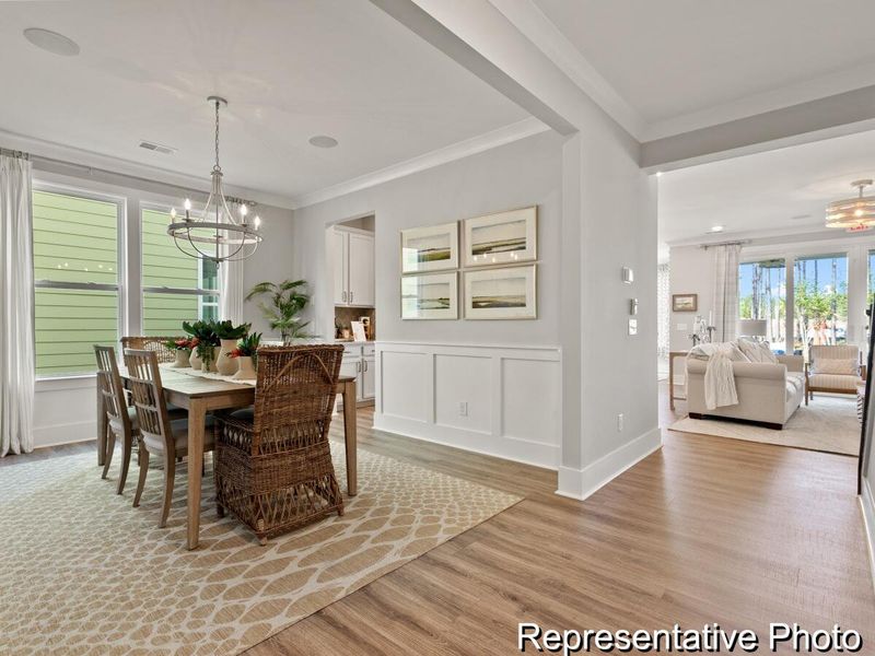 Furnished interior view inside a new home in , Ravenel (Image 13). Furnished interior view inside a new home in , Ravenel (Image 13).