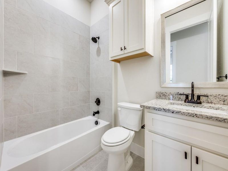 Furnished interior view inside a new home in Ladera Little Elm, Little Elm (Image 12).