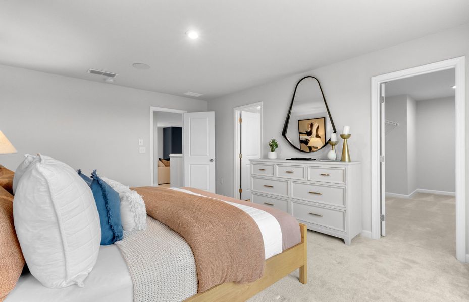 Furnished interior view inside a new home in Carpenter Falls, Durham (Image 24).
