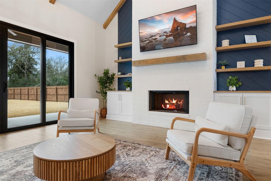 Furnished interior view inside a new home in , Somerville (Image 17).