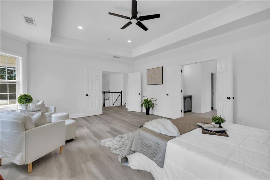 Furnished interior view inside a new home in , Douglasville (Image 12).
