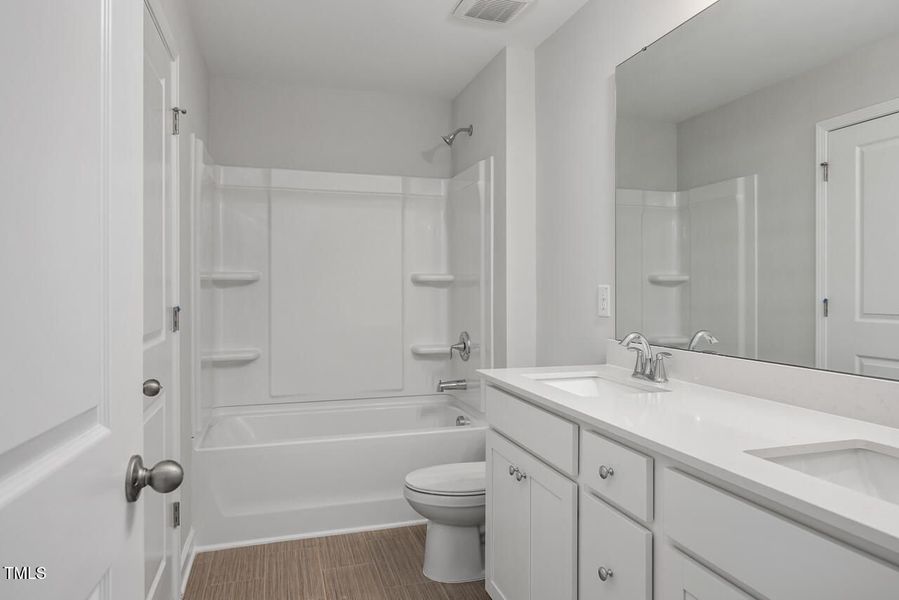 Furnished interior view inside a new home in Gregory Village, Lillington (Image 34).