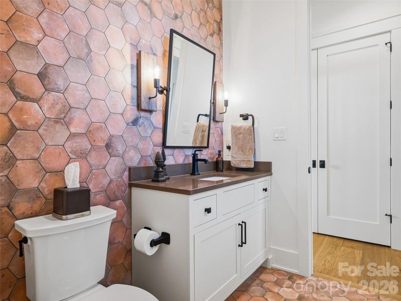 Furnished interior view inside a new home in , Asheville (Image 10).