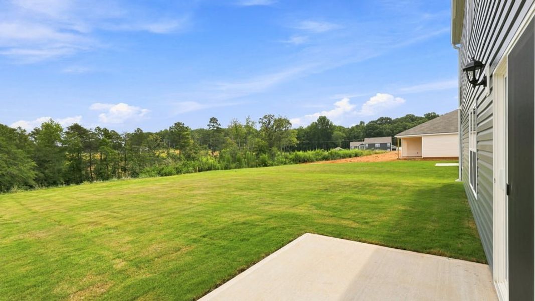 Exterior details and patio area of a home in Lakestone, Woodruff (Image 21). Exterior details and patio area of a home in Lakestone, Woodruff (Image 21).