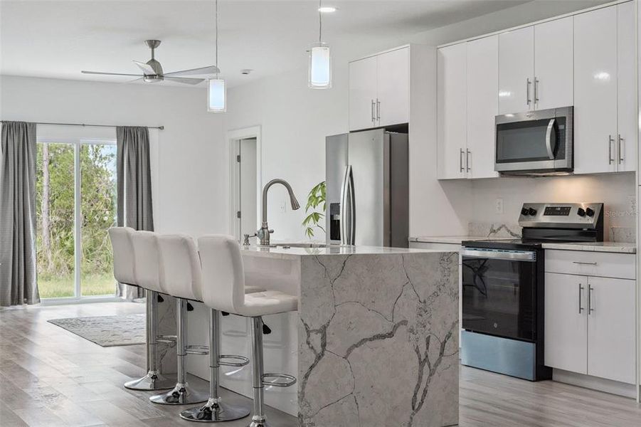 Furnished interior view inside a new home in , Orlando (Image 5).