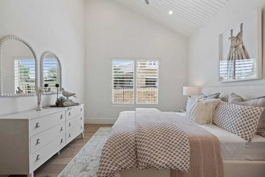 Furnished interior view inside a new home in , Spicewood (Image 8).