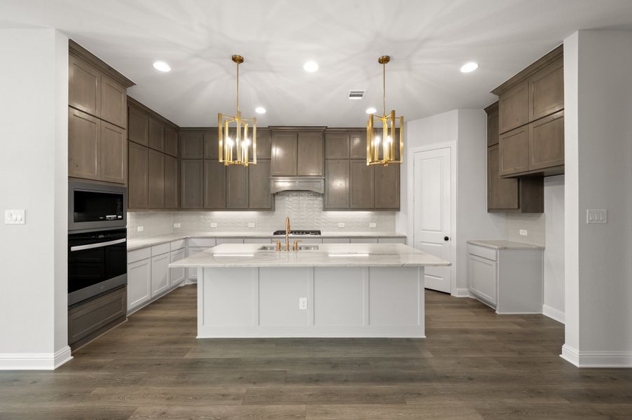 Furnished interior view inside a new home in Bridgewater, Midlothian (Image 5).