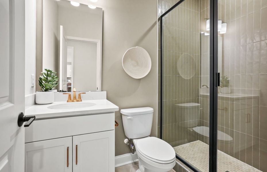 Furnished interior view inside a new home in Forest Creek, Waxhaw (Image 42).