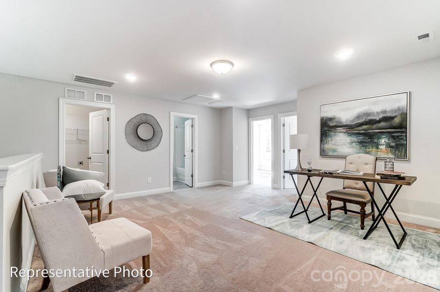 Furnished interior view inside a new home in , Waxhaw (Image 2). Furnished interior view inside a new home in , Waxhaw (Image 2).