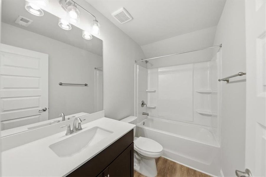 Furnished interior view inside a new home in Tuscany Hills, Douglasville (Image 31).