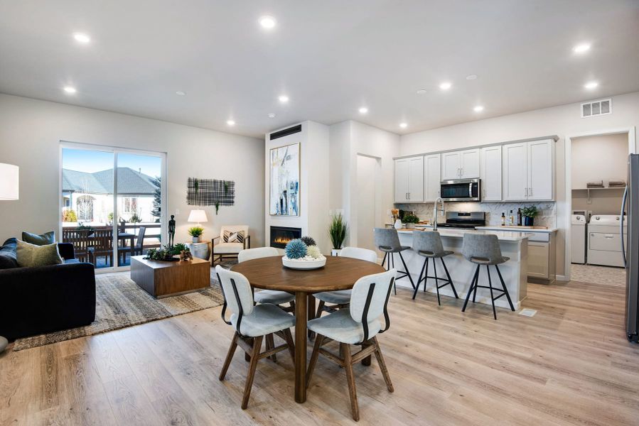 Representative furnished interior of a home built from the 3405 by Tri Pointe Homes in Westside Crossing, Berthoud (Image 19). Representative furnished interior of a home built from the 3405 by Tri Pointe Homes in Westside Crossing, Berthoud (Image 19).