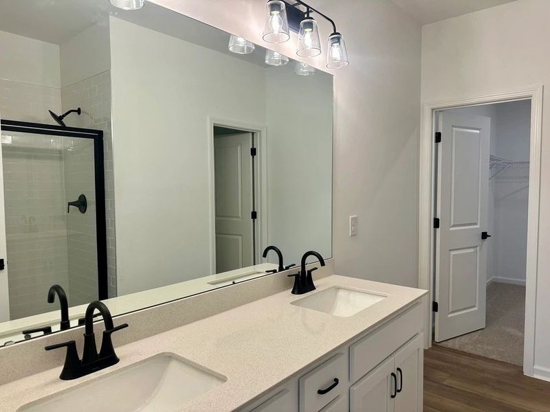 Primary Bath featuring the AW Collection® Harmony - Clean lines and graceful, polished details. Primary Bath featuring the AW Collection® Harmony - Clean lines and graceful, polished details.