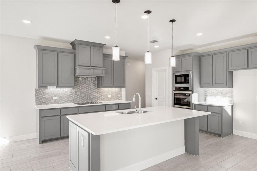 Furnished interior view inside a new home in Crystal Lake Estates, Red Oak (Image 10). Furnished interior view inside a new home in Crystal Lake Estates, Red Oak (Image 10).