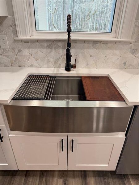 Close-up of interior finishes inside a home in , Covington (Image 36).