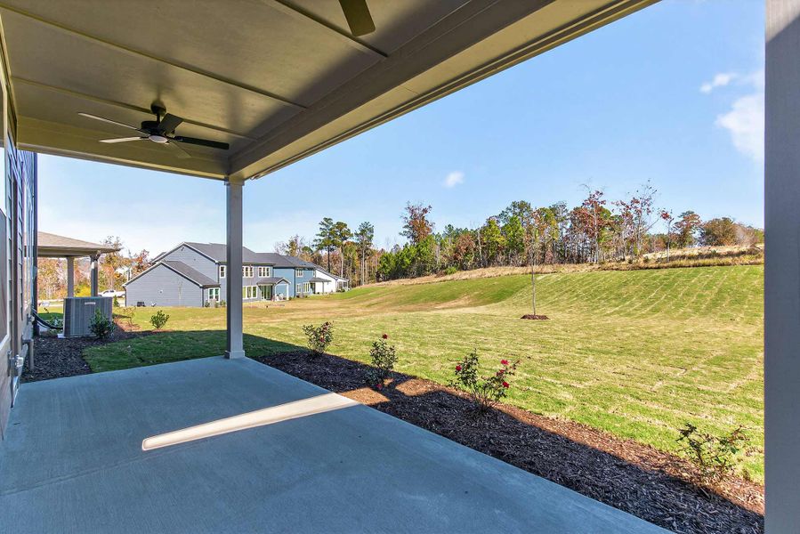 Representative exterior details of a home built from the The Madison by David Weekley Homes in Serenity - The Village Collection, Fuquay Varina (Image 3).