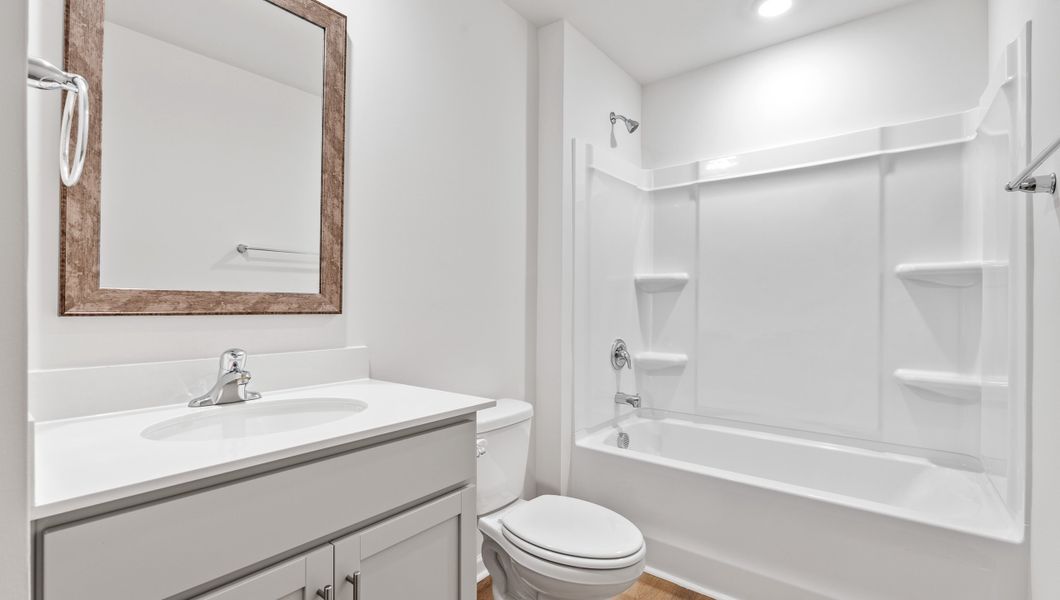 Furnished interior view inside a new home in Gibson Grove, Laurens (Image 8). Furnished interior view inside a new home in Gibson Grove, Laurens (Image 8).