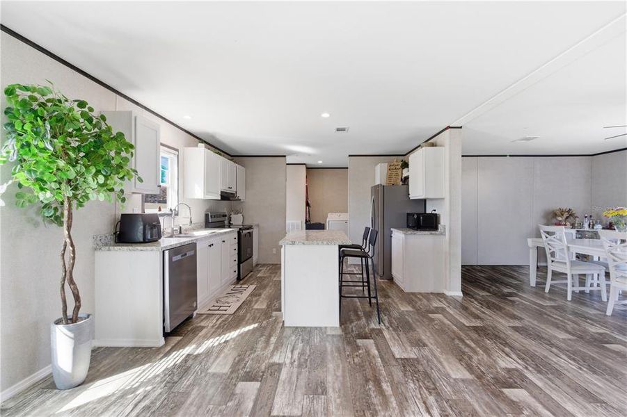 Furnished interior view inside a new home in , Fort Meade (Image 23).