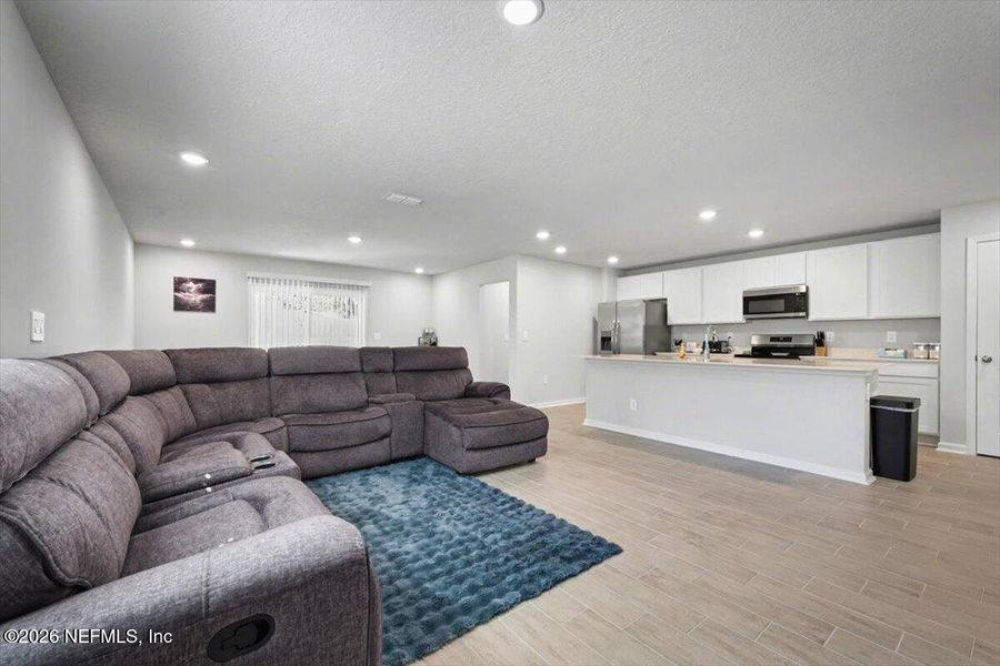 Furnished interior view inside a new home in Kings Landing, Jacksonville (Image 20).