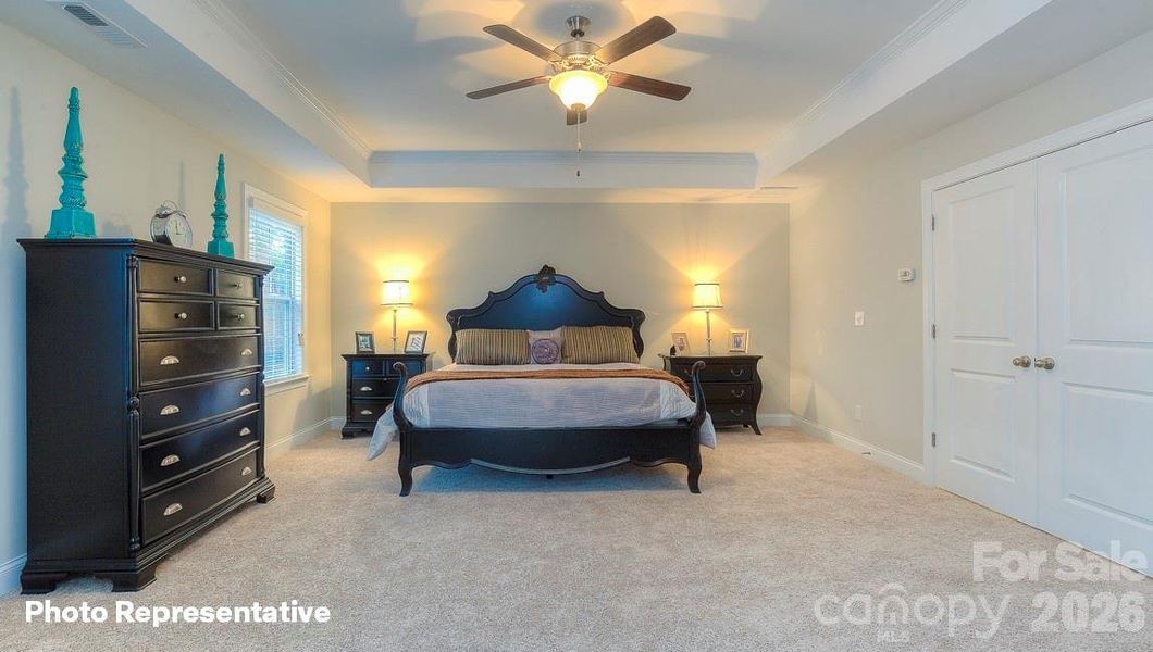 Furnished interior view inside a new home in Sylvan Creek, Denver (Image 25).