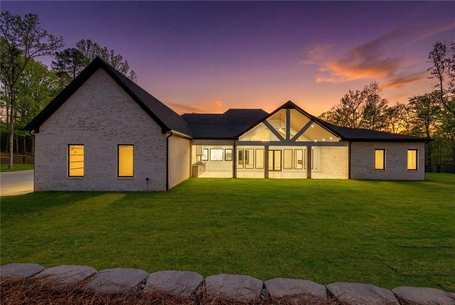 Exterior details and patio area of a home in , Dacula (Image 36).