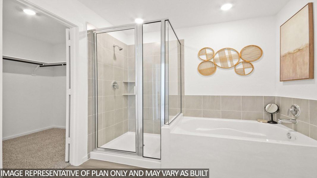 Furnished interior view inside a new home in Grand Pines, Magnolia (Image 15).