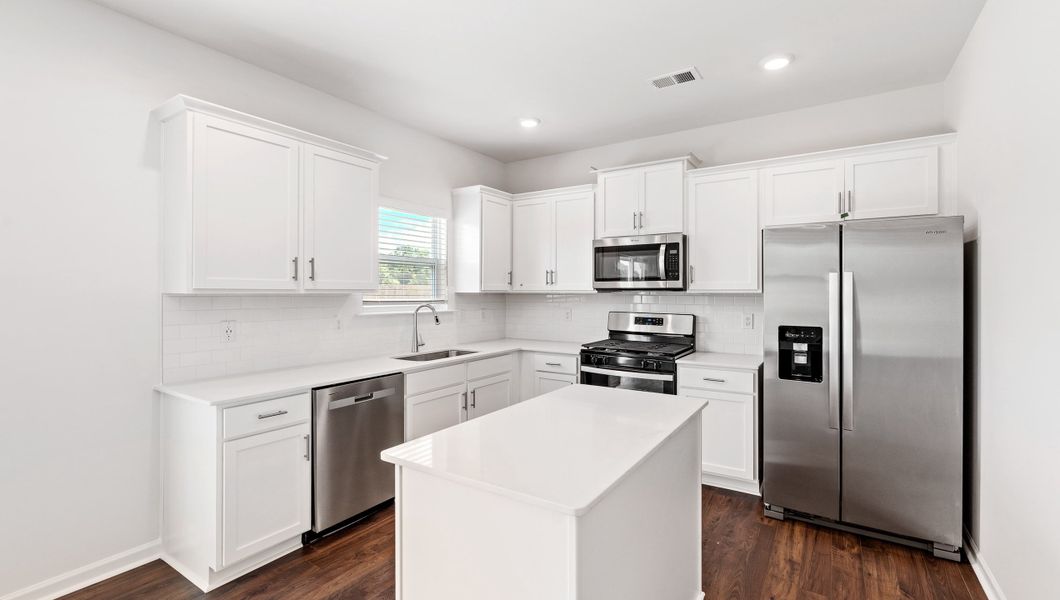 Furnished interior view inside a new home in Waverly Station, Greenwood (Image 7).